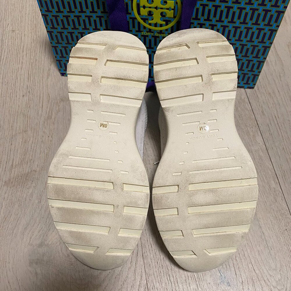 Tory Burch Cream/Off-White Women's Sneakers - Picture 11 of 13